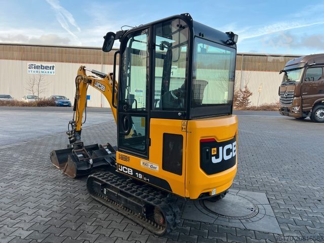 Mini-escavadora JCB 19C-1 / nur 504h! / Powertilt / 2022