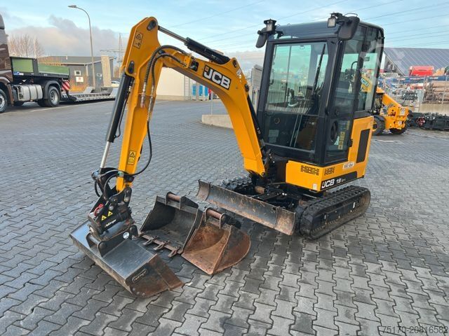 Mini-escavadora JCB 19C-1 / nur 504h! / Powertilt / 2022