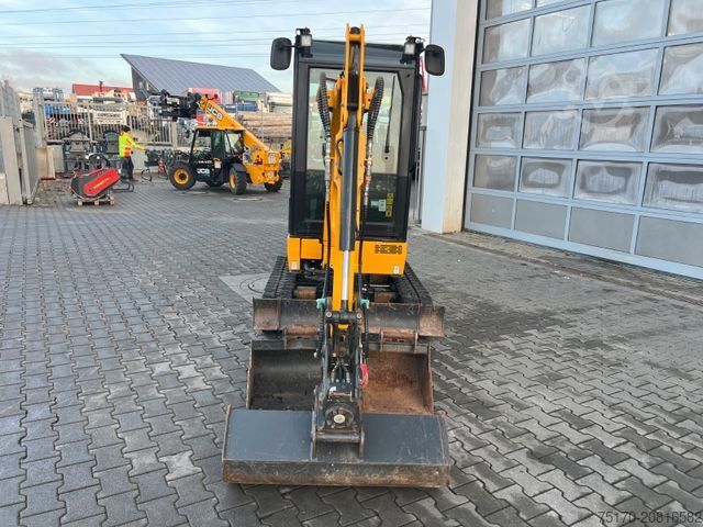 Mini-escavadora JCB 19C-1 / nur 504h! / Powertilt / 2022