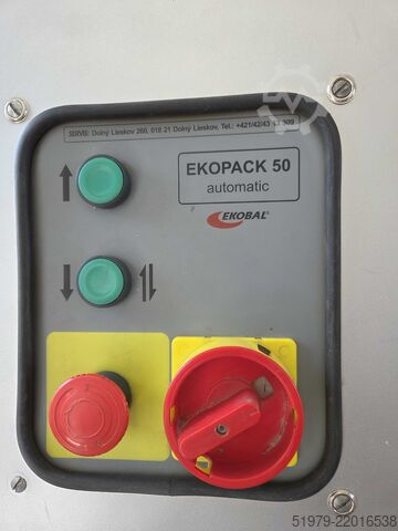 Presse à balles pour papier Ekobal Ekopack 50