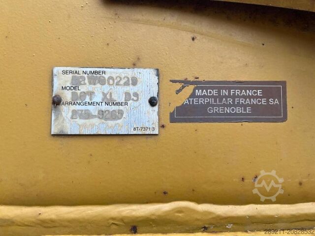 ατσάλι CAT D 6 XL Blade + Pusharms