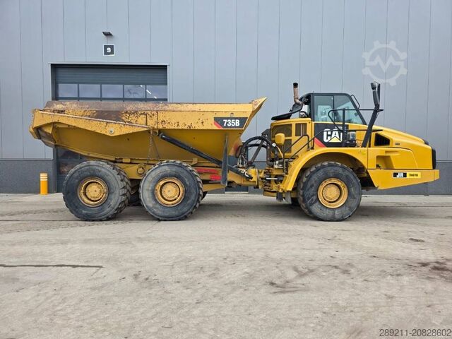 Φορτηγό ανατρεπόμενο CAT 735 B
