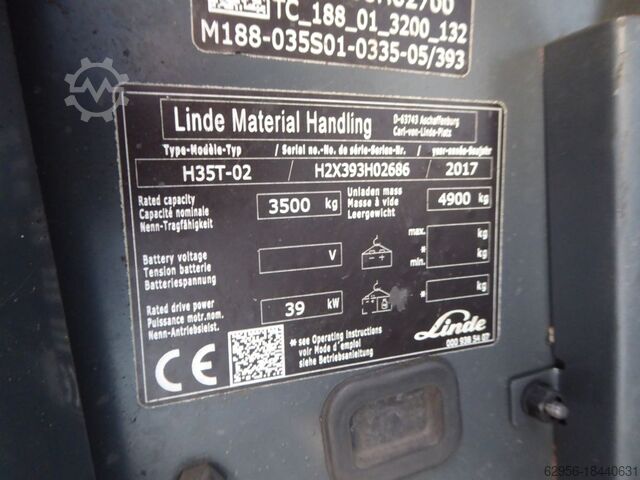 LPG-vorkheftruck Linde H35T-02