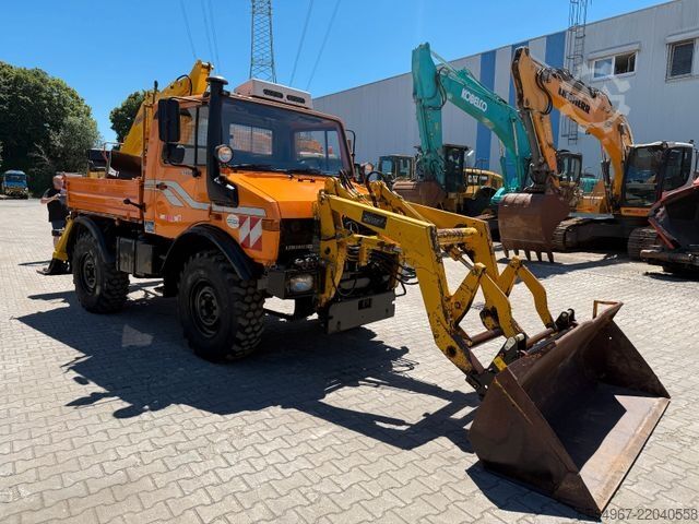 Damperli kamyon MERCEDES-BENZ Unimog U1400 Kipper Landwirtschaft