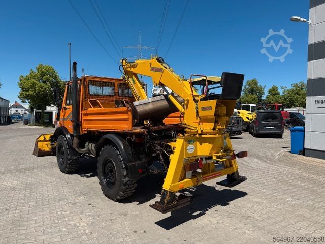 Damperli kamyon MERCEDES-BENZ Unimog U1400 Kipper Landwirtschaft