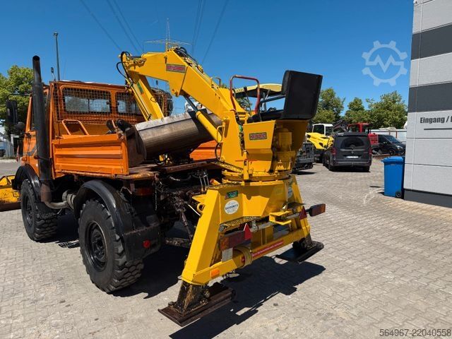 Damperli kamyon MERCEDES-BENZ Unimog U1400 Kipper Landwirtschaft