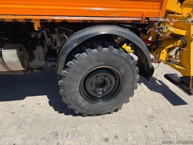 Damperli kamyon MERCEDES-BENZ Unimog U1400 Kipper Landwirtschaft