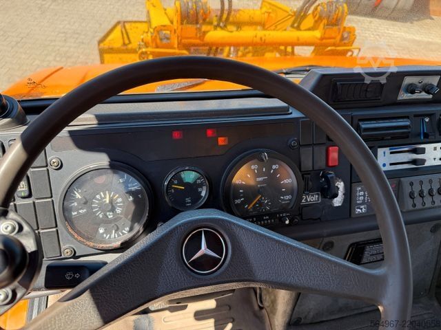 Damperli kamyon MERCEDES-BENZ Unimog U1400 Kipper Landwirtschaft