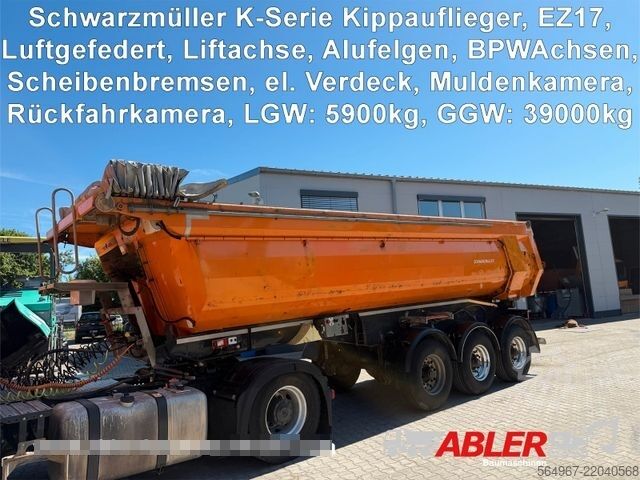 Semirremolque volquete SCHWARZMÜLLER Schwarzmüller K-Serie Kippauflieger Alufelgen