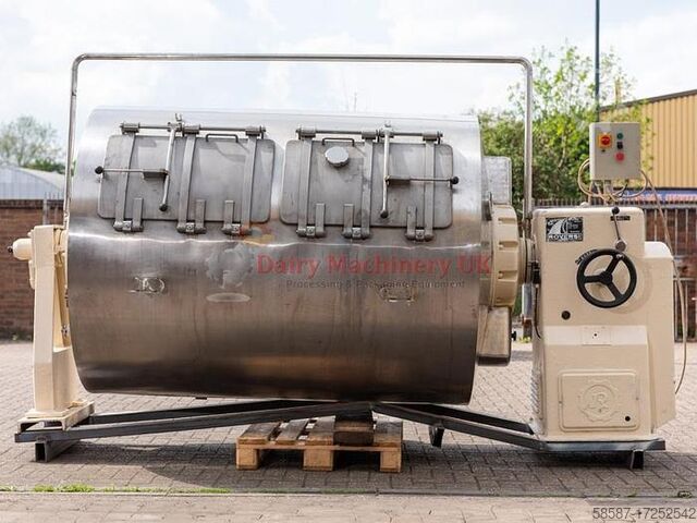ROVERSI 3500 LITERES VAJKEVERŐGÉP Roversi Butter Churn 3500 L
