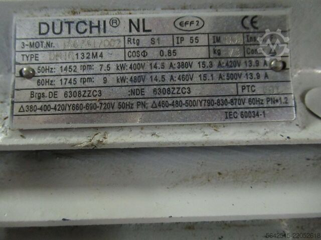 Triturador de madeira BMR 7,5 KW