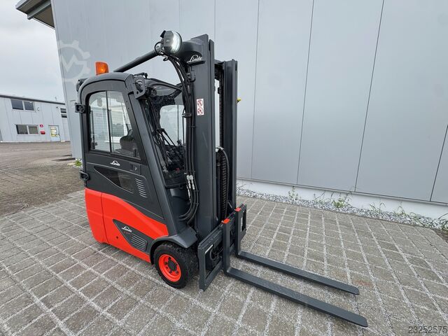Elektro 3 Rad Linde E15-386-02 + Ladegerät 3681 --EK--V0331