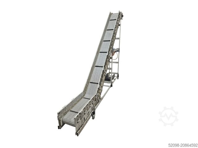 Convoyeur à bande angulaire, convoyeur en Z, hauteur 2 500 mm Fimatech 1000005822, FB: 280 mm