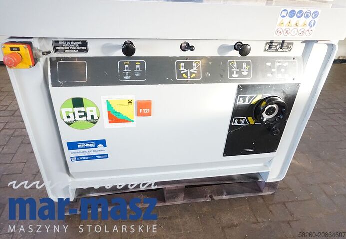 Frezarka dolnowrzecionowa GEA F121 uchylne wrzeciono