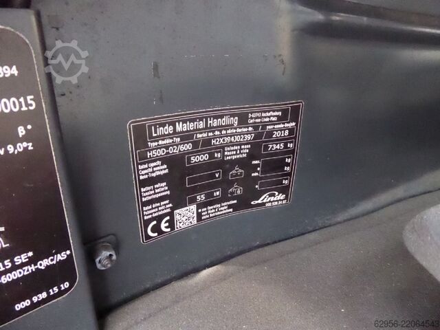 Diesel vorkheftruck Linde H50D-02/600