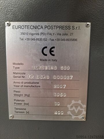 Adhesive Binder Heidelberg Eurobind 600
