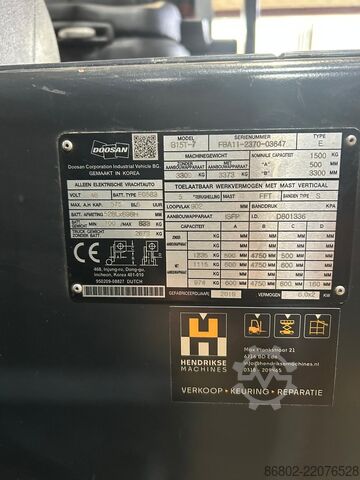 Forklift Doosan B15T-7