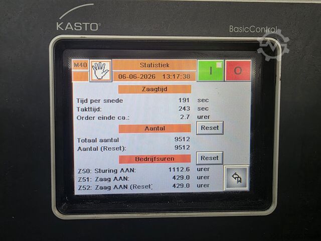 Serra de fita KASTO KASTOTWIN A2