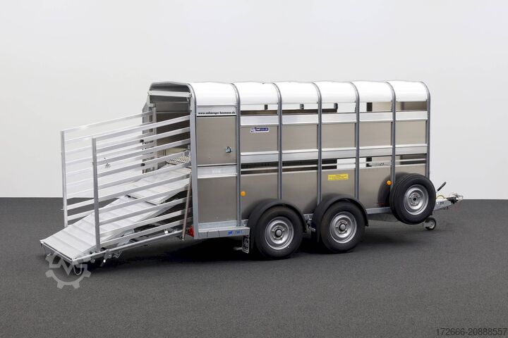 Livestock trailer Ifor Williams TA5 HD | 12X6 | DOPPELSTOCK 372X156X183CM VIEHANHÄNGER | 2X LÜFTUNG