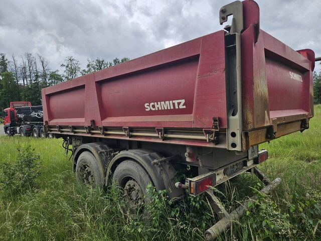 Sklopný návěs SCHMITZ ZKI 183-Seiten Kipper