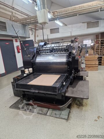 Buchdruckmaschine Heidelberg SBDS