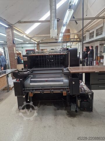 Buchdruckmaschine Heidelberg SBDS