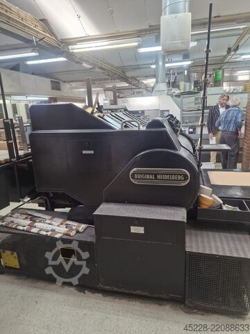 Buchdruckmaschine Heidelberg SBDS