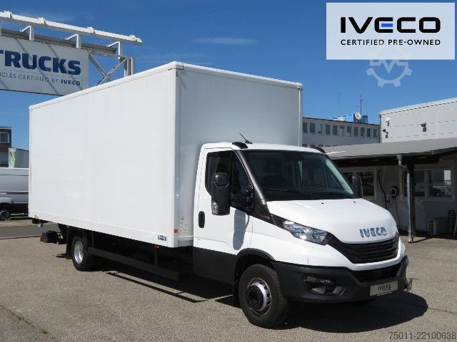 Dobozos furgon IVECO Daily 70C18HA8/P Koffer/LBW Klima, NL 3228kg