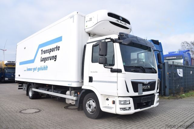 Hűtős teherautó MAN TGL 12.250 Kühlkoffer Thermoking 1200 Navi 7.30m