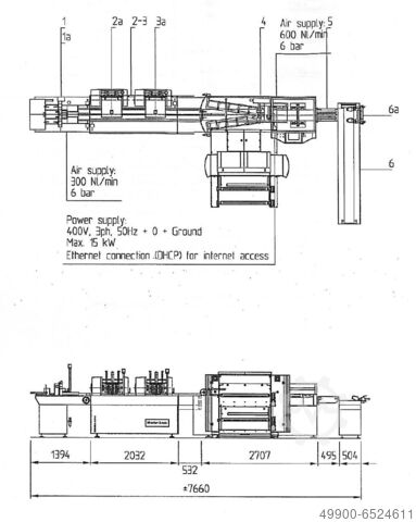 Sealmachine sealsysteem Buhrs B1000 1000