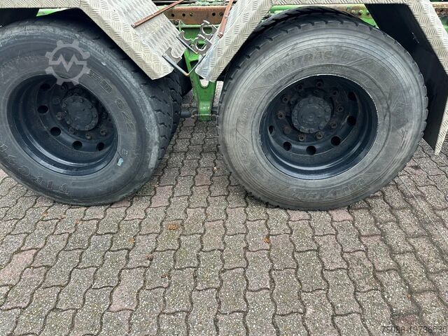 Chassi med hytt MAN TGA 35.480 8x4!!TRIPLE CHASSIS!!