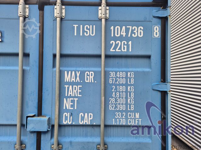Container din oțel container maritim 33,2 m³ CIMC DCRE-173 20 Fuß Lagercontainer