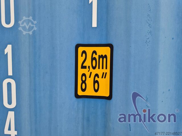 Container din oțel container maritim 33,2 m³ CIMC DCRE-173 20 Fuß Lagercontainer