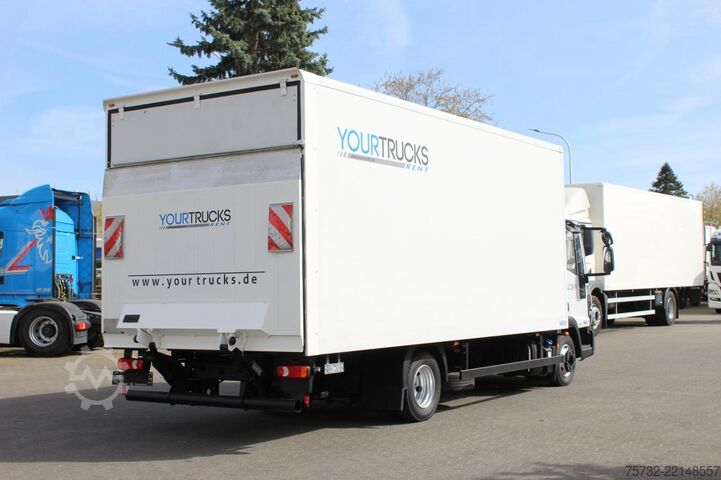 Dubă cu caroserie tip cutie Iveco Eurocargo  75E21 E6 Koffer 6,2m 3 Sitze Klima LBW