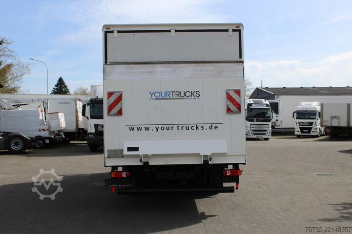 Dubă cu caroserie tip cutie Iveco Eurocargo  75E21 E6 Koffer 6,2m 3 Sitze Klima LBW