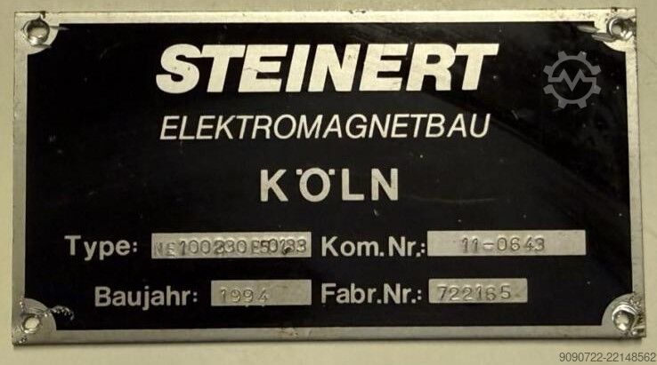 NE-kovový separátor | Vířivý proudový separátor Steinert NE 100 220 E50