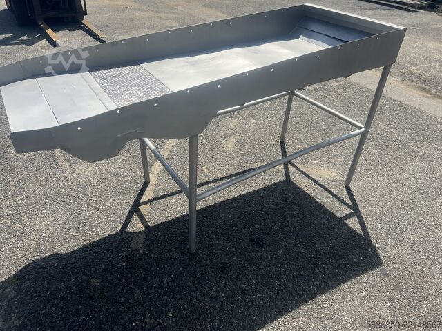 Inox inspection sorting table  