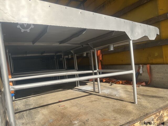 Inox inspection sorting table  