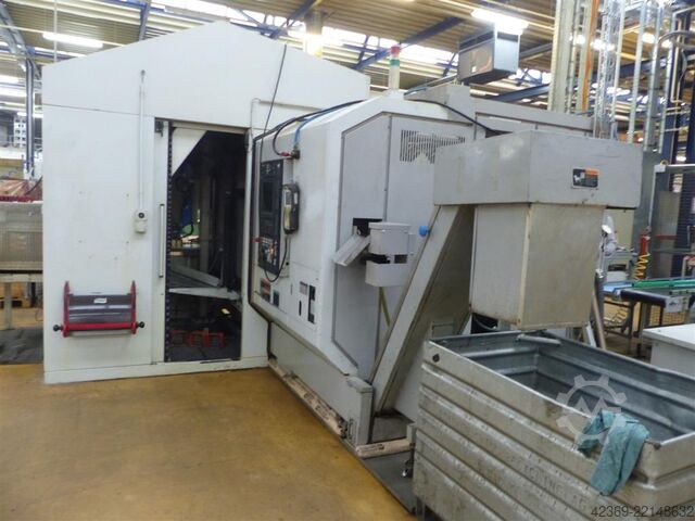 Centro de torneado y fresado CNC MORI SEIKI NZ 2000 T3Y2 & Lehmann-Robot