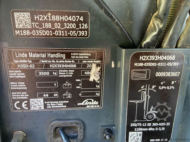 Dieselstapler Linde H 35 D - 393