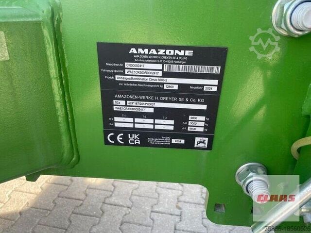 Zaaimachine Amazone CIRRUS 6003-2 SÄKOMBINATION AM