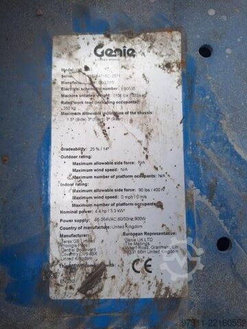 Sakselevator Genie GS-4047