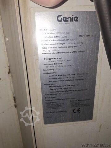 Sakselevator Genie GS-3390 RT