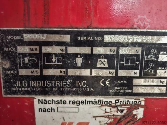 Csuklós teleszkópos munkaállvány JLG 800AJ