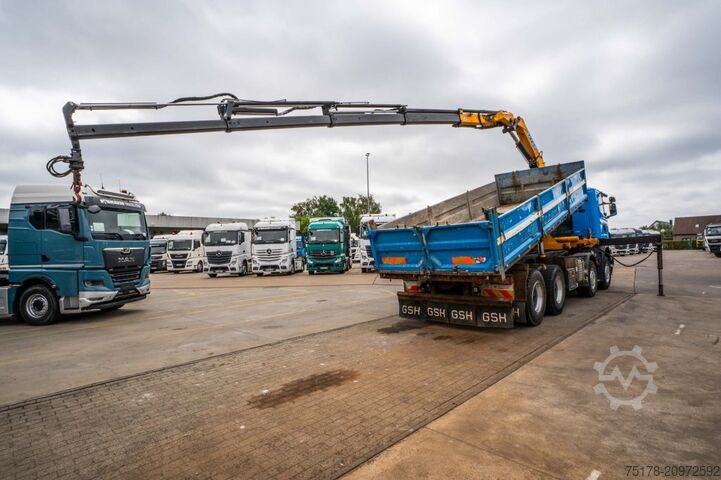 Kipper met kraan SCANIA R400 - EFFER 210-4S