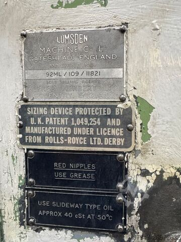 Vertikální rotační povrchová bruska Lumsden 92 ML LUMSDEN 92 ML