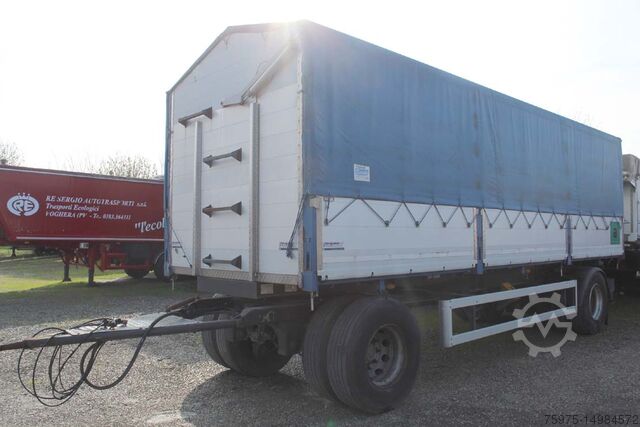 Kipper aanhangwagen paganini rimorchio ribaltabile laterale usato