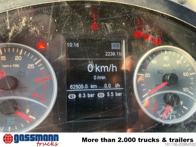 Kiepwagen bestelauto Aebi AEBI Schmidt MT750 4x4, Winterdienstausstattung