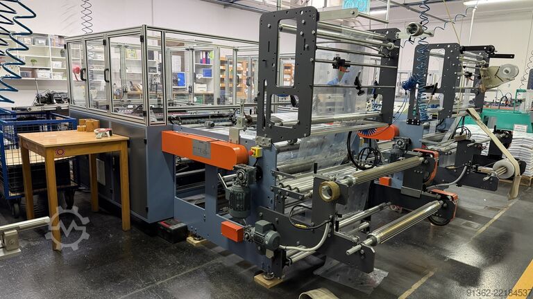 Máquina de processamento de película Öz-mak Plastik Makina ÖZM 85 LX UNIVERSAL BAG CUTTING MACHINE