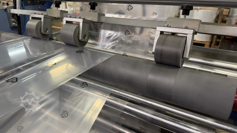 Máquina de processamento de película Öz-mak Plastik Makina ÖZM 85 LX UNIVERSAL BAG CUTTING MACHINE